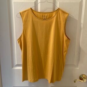 Yellow tank top